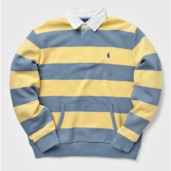 Ralph Lauren brand new long sleeve rugby striped SIZE M